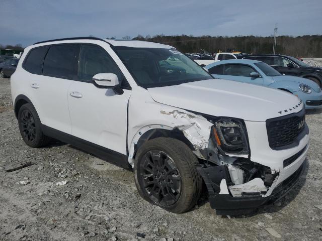 5XYP5DHC8NG207890 - 2022 KIA TELLURIDE SX WHITE photo 4