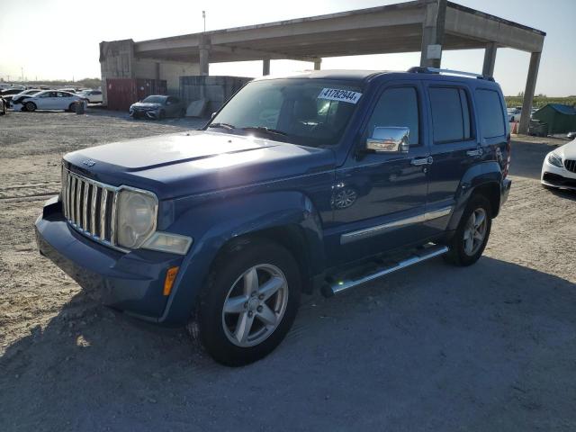 1J4PP5GK6AW181628 - 2010 JEEP LIBERTY LIMITED BLUE photo 1