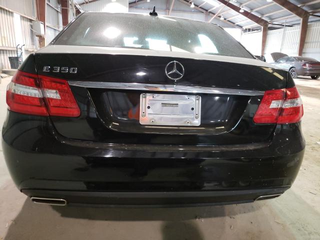 WDDHF5GB6BA375707 - 2011 MERCEDES-BENZ E 350 BLACK photo 9