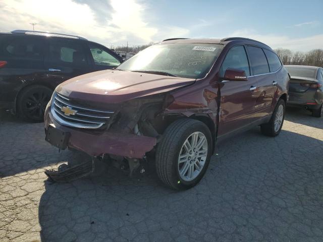 1GNKRGKD1FJ189470 - 2015 CHEVROLET TRAVERSE LT BURGUNDY photo 1