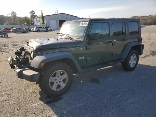 1J4GA39178L605842 - 2008 JEEP WRANGLER U X GREEN photo 1