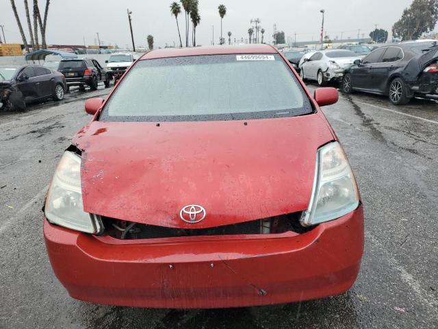 JTDKB20U087776925 - 2008 TOYOTA PRIUS RED photo 5