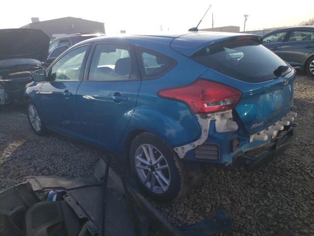 1FADP3K26FL327187 - 2015 FORD FOCUS SE BLUE photo 2