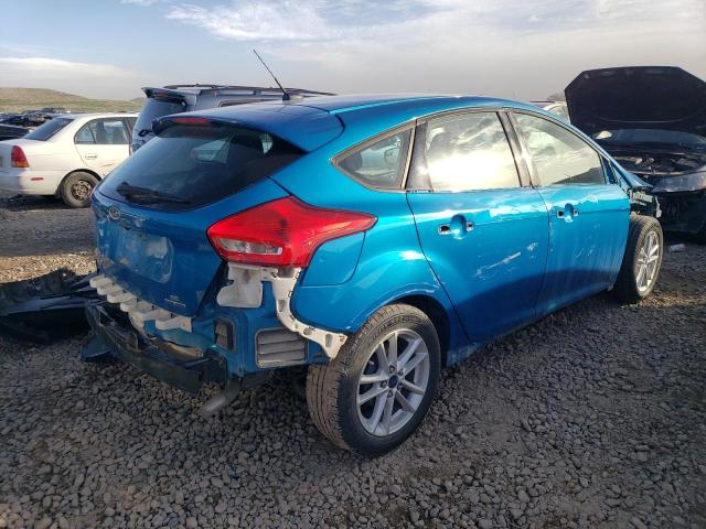 1FADP3K26FL327187 - 2015 FORD FOCUS SE BLUE photo 3