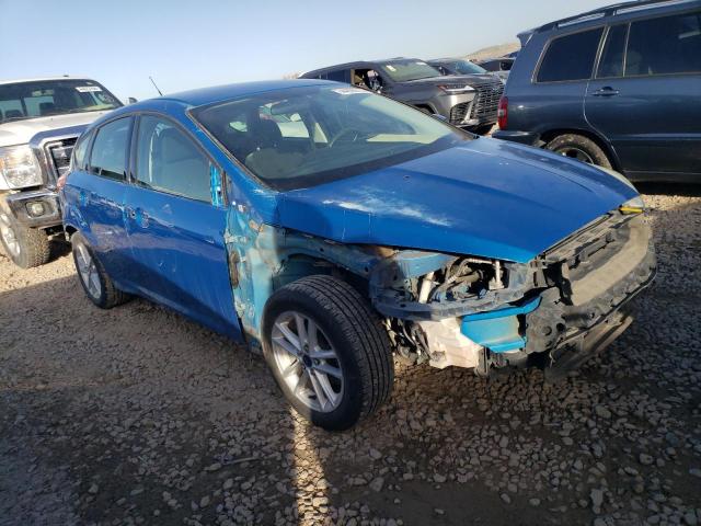 1FADP3K26FL327187 - 2015 FORD FOCUS SE BLUE photo 4