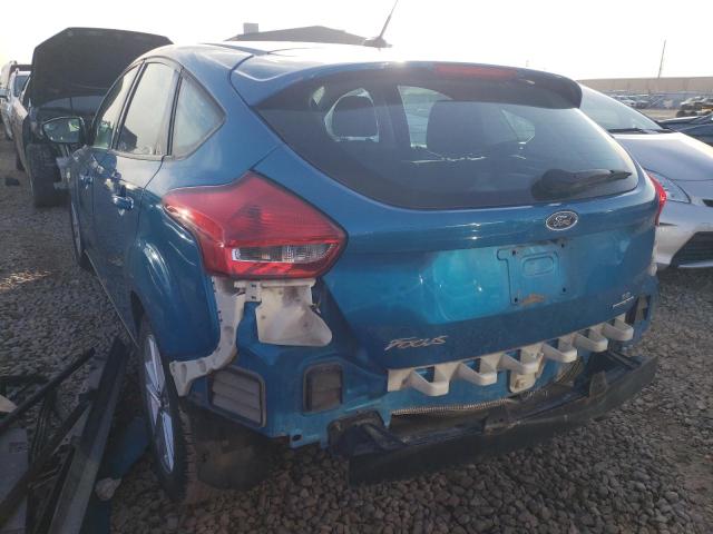 1FADP3K26FL327187 - 2015 FORD FOCUS SE BLUE photo 6