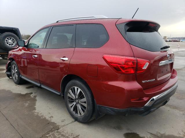 5N1DR2MN9HC651433 - 2017 NISSAN PATHFINDER S BURGUNDY photo 2