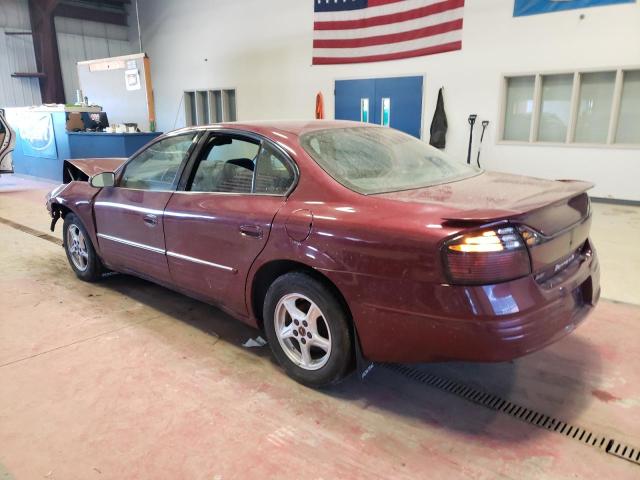 1G2HX54K624192595 - 2002 PONTIAC BONNEVILLE SE RED photo 2