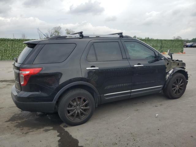 1FM5K7D83EGC10532 - 2014 FORD EXPLORER XLT BLACK photo 3