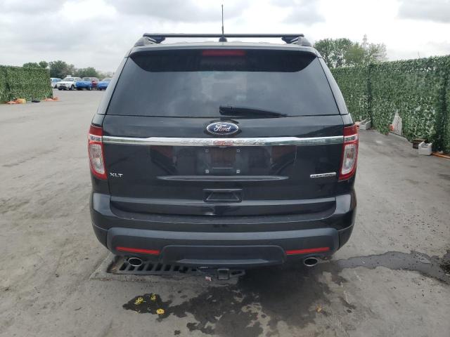 1FM5K7D83EGC10532 - 2014 FORD EXPLORER XLT BLACK photo 6