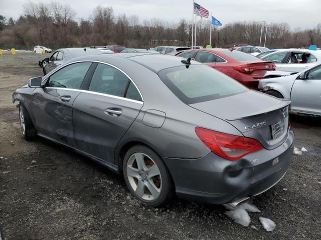 WDDSJ4GB5GN388687 - 2016 MERCEDES-BENZ CLA 250 4MATIC GRAY photo 2