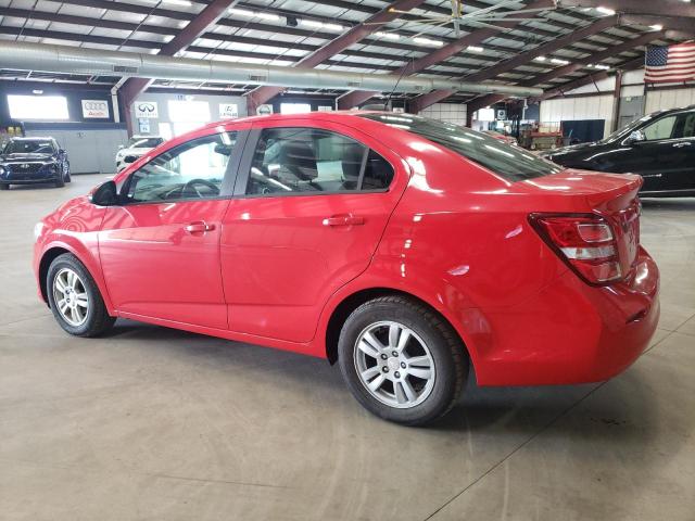 1G1JB5SH5H4164078 - 2017 CHEVROLET SONIC LS RED photo 2