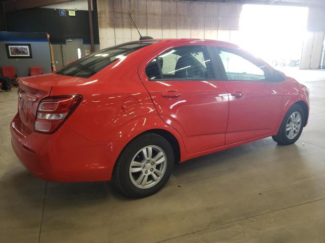 1G1JB5SH5H4164078 - 2017 CHEVROLET SONIC LS RED photo 3