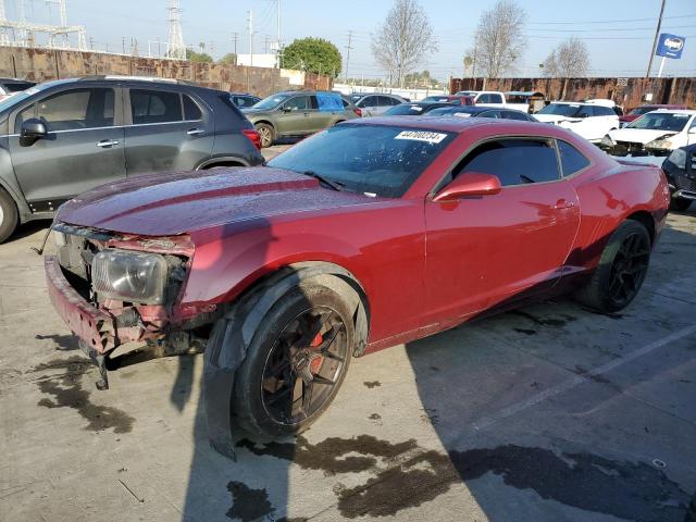 2G1FJ1EJ3A9209604 - 2010 CHEVROLET CAMARO SS BURGUNDY photo 1