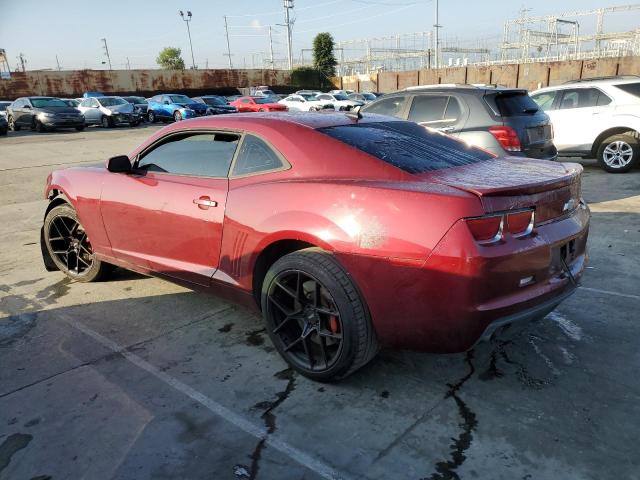 2G1FJ1EJ3A9209604 - 2010 CHEVROLET CAMARO SS BURGUNDY photo 2