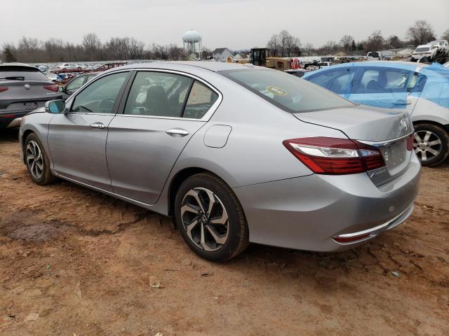 1HGCR2F87HA204815 - 2017 HONDA ACCORD EXL SILVER photo 2