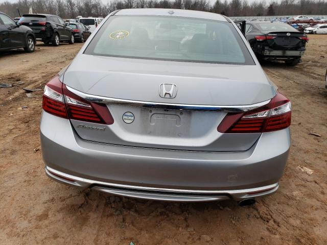 1HGCR2F87HA204815 - 2017 HONDA ACCORD EXL SILVER photo 6