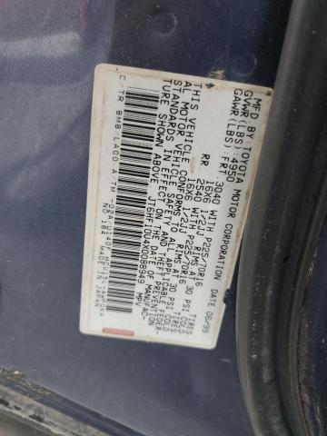 JT6HF10U4X0088949 - 1999 LEXUS RX 300 BLUE photo 13