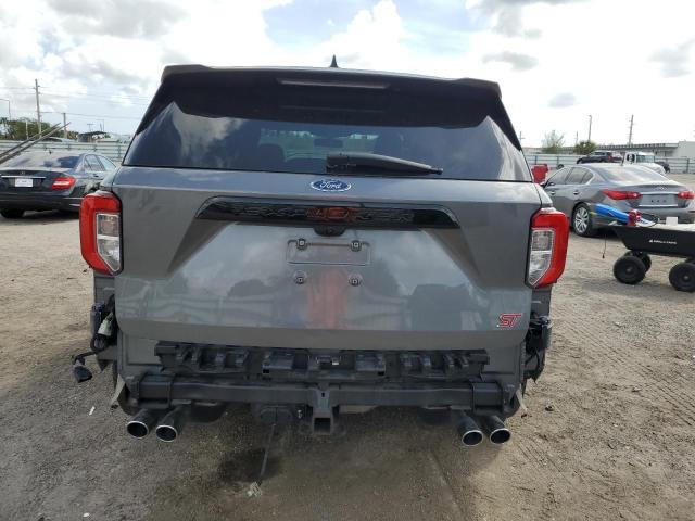 1FM5K8GC1NGA24199 - 2022 FORD EXPLORER ST GRAY photo 6