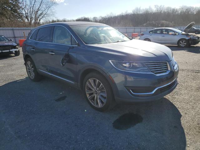 2LMPJ8LP5JBL21678 - 2018 LINCOLN MKX RESERVE Blau Foto 4