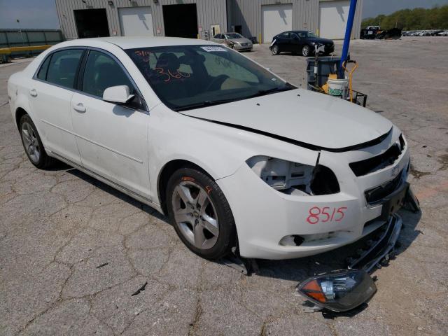 1G1ZC5EB4A4152551 - 2010 CHEVROLET MALIBU 1LT WHITE photo 1