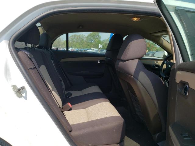 1G1ZC5EB4A4152551 - 2010 CHEVROLET MALIBU 1LT WHITE photo 6