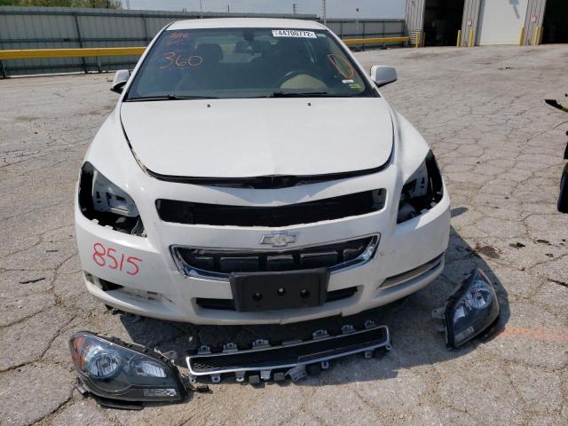 1G1ZC5EB4A4152551 - 2010 CHEVROLET MALIBU 1LT WHITE photo 9