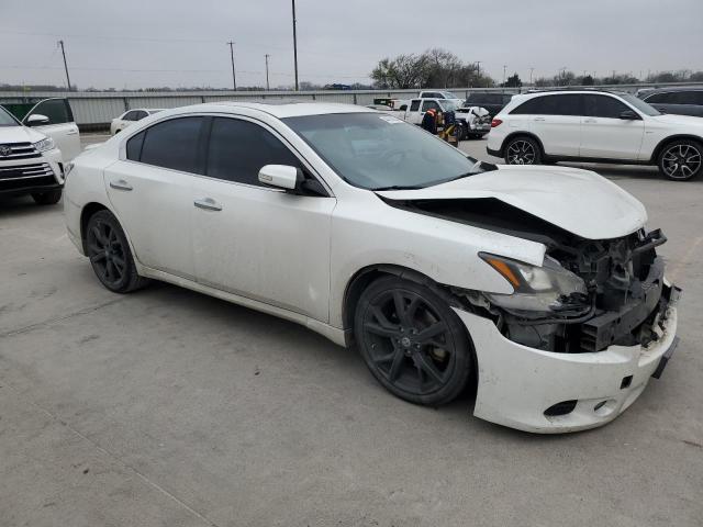 1N4AA5AP6DC847092 - 2013 NISSAN MAXIMA S WHITE photo 4