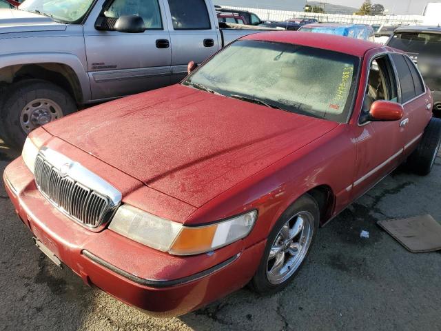 2MEFM75W01X645284 - 2001 MERCURY GRAND MARQ LS BURGUNDY photo 1