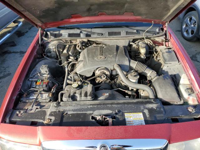 2MEFM75W01X645284 - 2001 MERCURY GRAND MARQ LS BURGUNDY photo 11