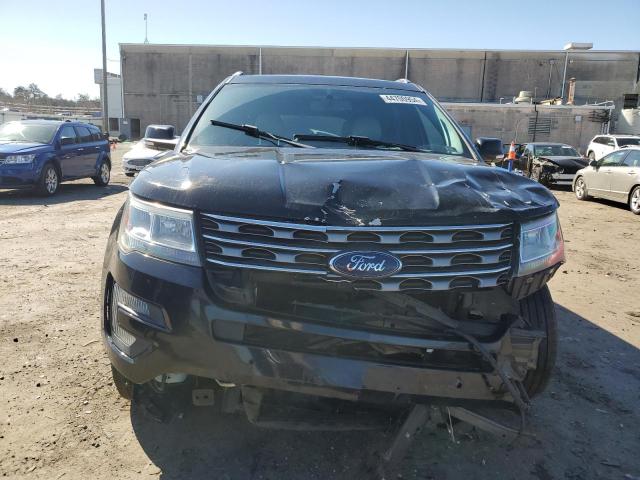 1FM5K7D88HGB88192 - 2017 FORD EXPLORER XLT BLACK photo 5