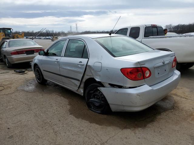 JTDBR32E370118384 - 2007 TOYOTA COROLLA CE GRAY photo 2