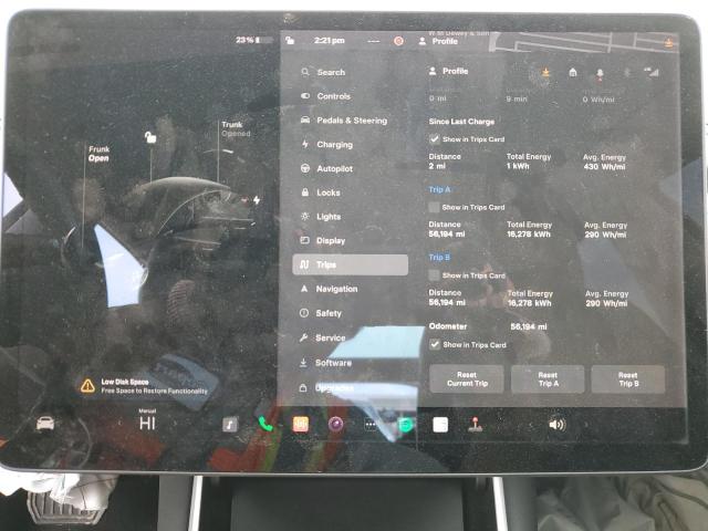 5YJ3E1EA0KF400456 - 2019 TESLA MODEL 3 BLACK photo 9