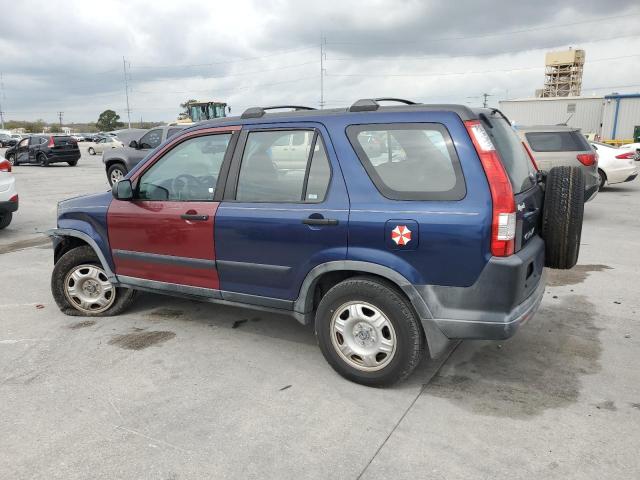 JHLRD685X5C005990 - 2005 HONDA CR-V LX BLUE photo 2