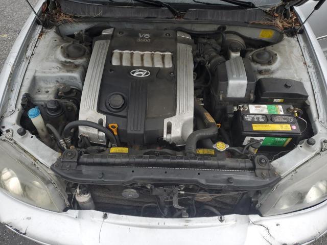 KMHFU45E93A252382 - 2003 HYUNDAI XG 350 GRAY photo 11