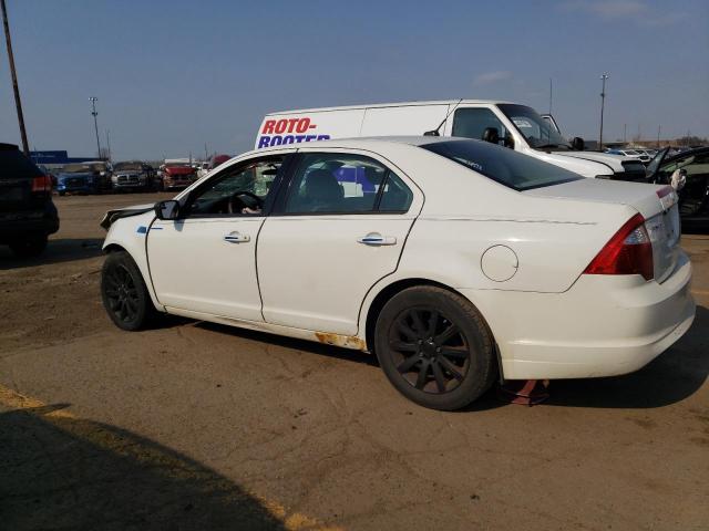 3FAHP0GA9CR142676 - 2012 FORD FUSION S WHITE photo 2