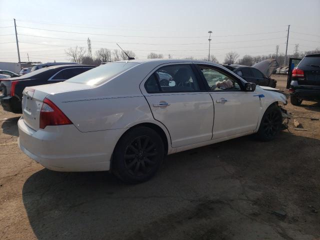 3FAHP0GA9CR142676 - 2012 FORD FUSION S WHITE photo 3