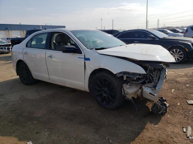 3FAHP0GA9CR142676 - 2012 FORD FUSION S WHITE photo 4