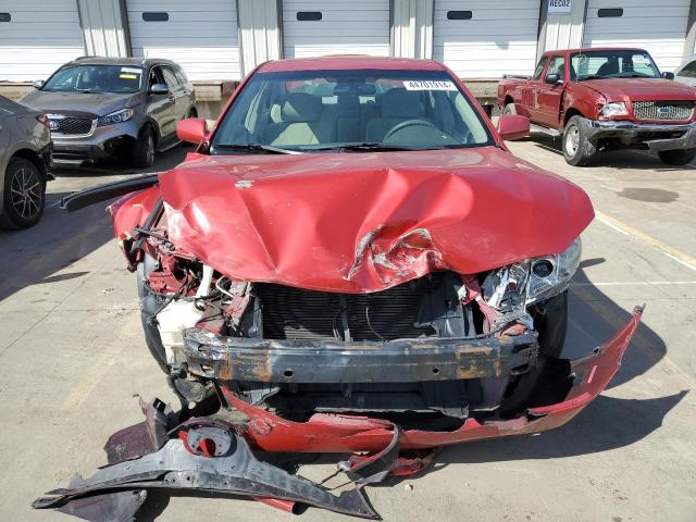 4T1BE46K98U255644 - 2008 TOYOTA CAMRY CE RED photo 5