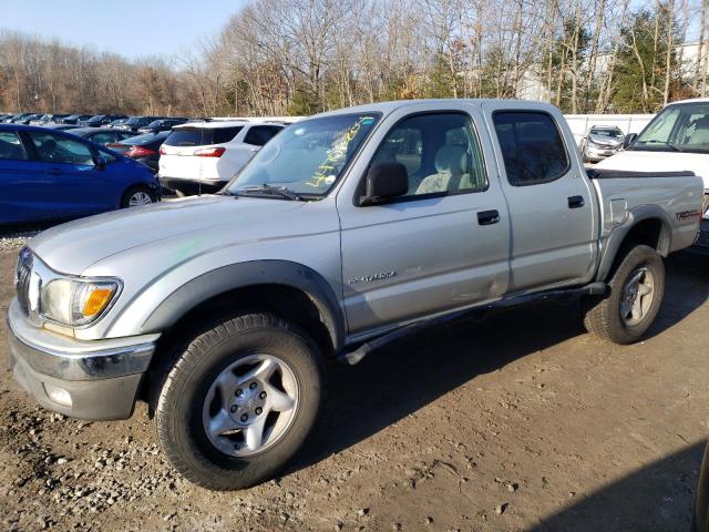 5TEGN92N14Z400846 - 2004 TOYOTA TACOMA DOUBLE CAB PRERUNNER SILVER photo 1