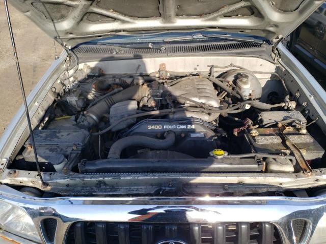 5TEGN92N14Z400846 - 2004 TOYOTA TACOMA DOUBLE CAB PRERUNNER SILVER photo 11