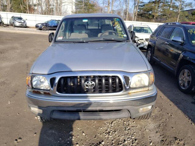 5TEGN92N14Z400846 - 2004 TOYOTA TACOMA DOUBLE CAB PRERUNNER SILVER photo 5