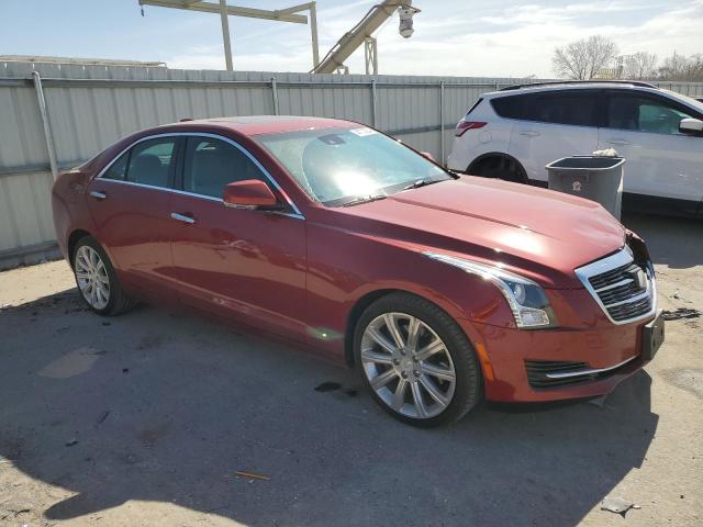 1G6AH5SX9H0145556 - 2017 CADILLAC ATS LUXURY RED photo 4