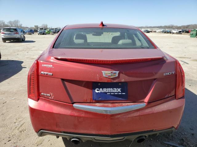 1G6AH5SX9H0145556 - 2017 CADILLAC ATS LUXURY RED photo 6