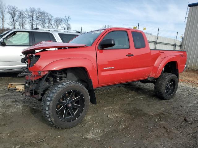 5TEUU42N78Z581353 - 2008 TOYOTA TACOMA ACCESS CAB RED photo 1