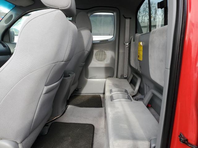 5TEUU42N78Z581353 - 2008 TOYOTA TACOMA ACCESS CAB წითელი ფოტო 10