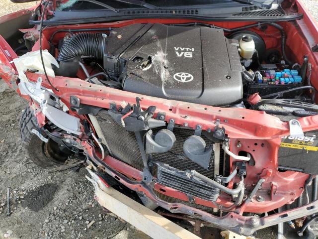 5TEUU42N78Z581353 - 2008 TOYOTA TACOMA ACCESS CAB წითელი ფოტო 11