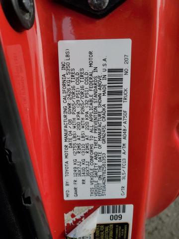 5TEUU42N78Z581353 - 2008 TOYOTA TACOMA ACCESS CAB RED photo 12