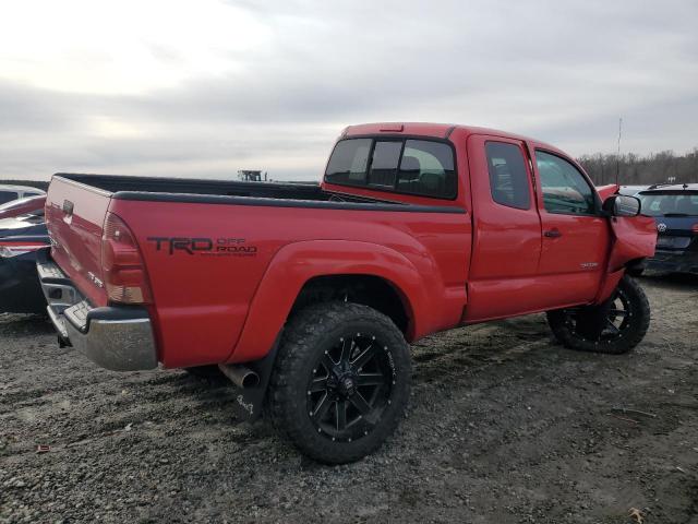 5TEUU42N78Z581353 - 2008 TOYOTA TACOMA ACCESS CAB წითელი ფოტო 3