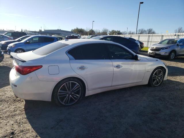 JN1AV7AP5EM690941 - 2014 INFINITI Q50 HYBRID PREMIUM WHITE photo 3